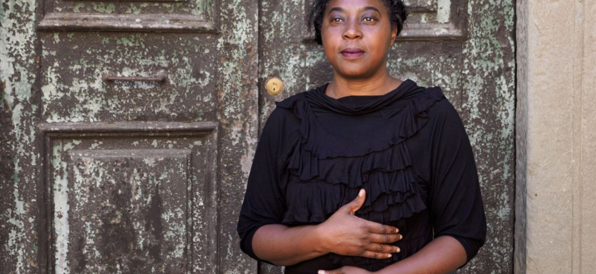Pélagie Gbaguidi, sortie de résidence Art contemporain