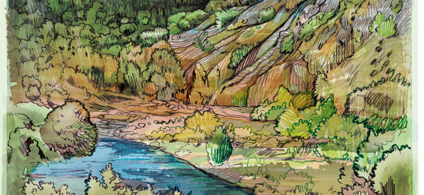 L’Eau vive Art graphique