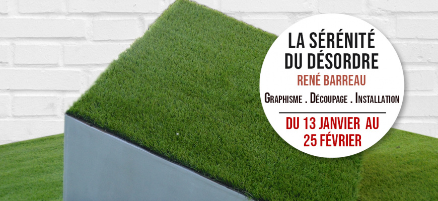 Vernissage exposition "La sérénité du désordre" de René Barreau Art graphique