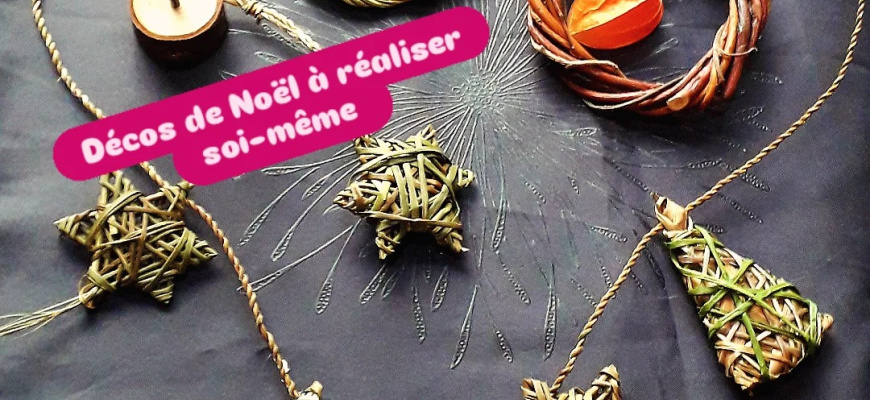 Atelier de vannerie buissonnière spécial Noël - Le Temps Retrouvé Atelier/Stage