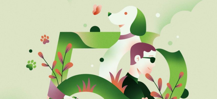 Les Chiens Guides d'Aveugles de l'Ouest fêtent leurs 50 ans ! Animation