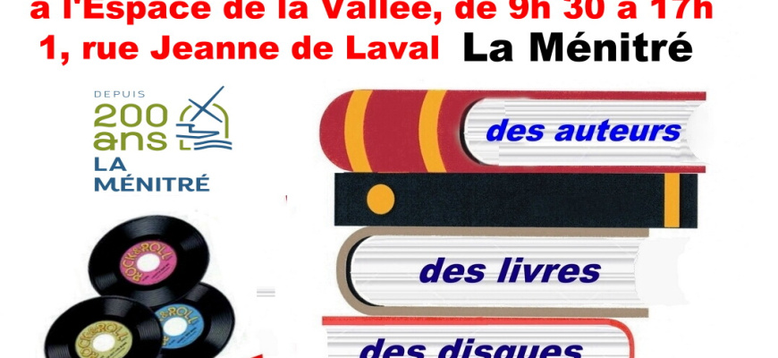 24ème foire aux livres, disques musicaux et jeux de société Salon