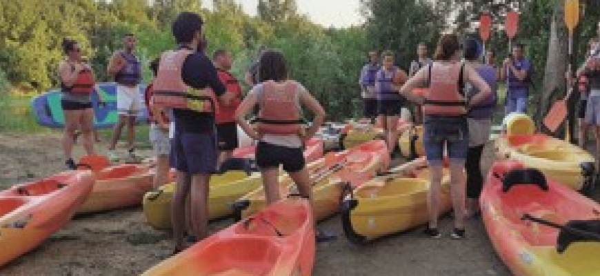 Canoë-kayak sur le Loir Sport