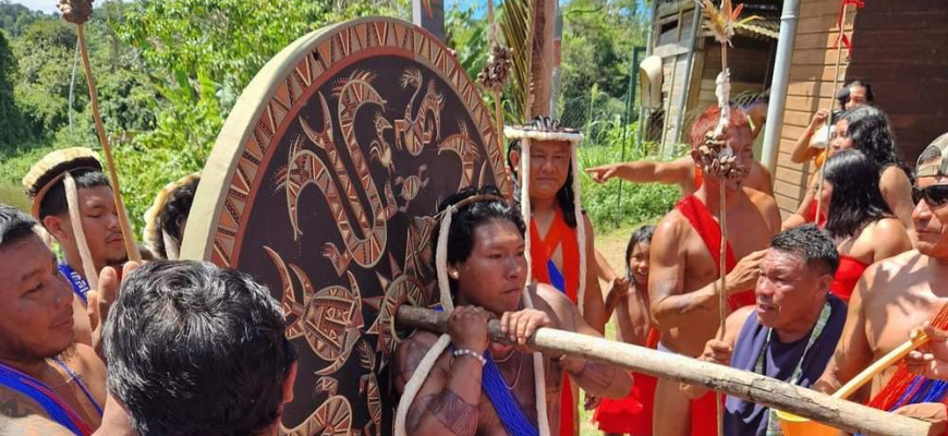 FESTIVAL ANAKO ANTECUME PATA UN VILLAGE WAYANA Festival