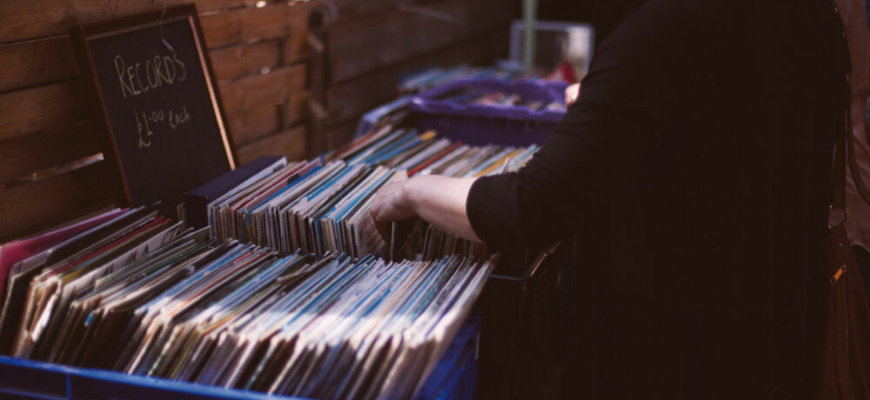 Chasse aux disques Marché/Vente