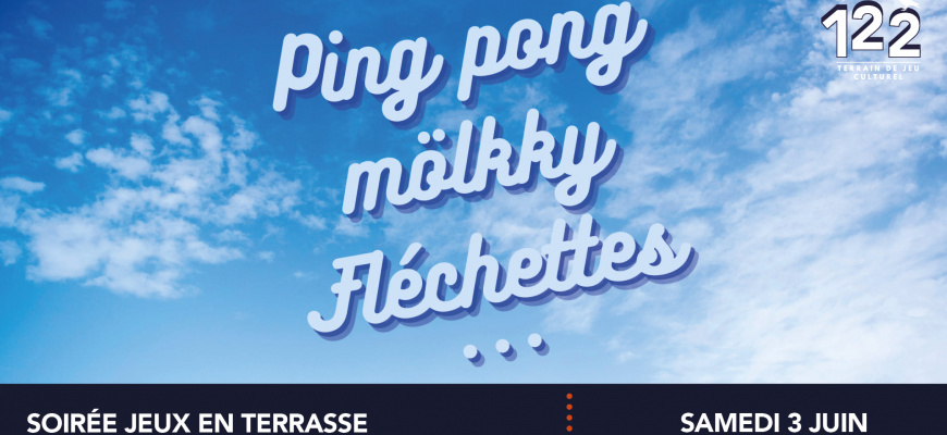 Soirée jeux en terrasse Animation