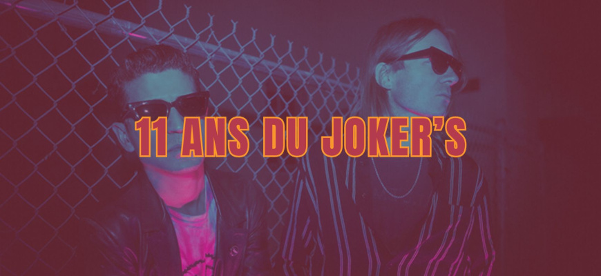 Concerts - 11 ans du Joker's Rock/Pop/Folk