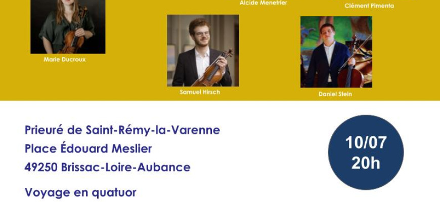9° édition du Festival des Cordes de Loire du 5 au 13 juillet Festival