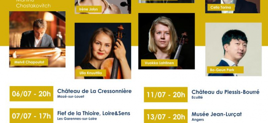 Festival des Cordes de Loire - 8° édition - du 6 au 14 juillet 2024								 Classique/Lyrique