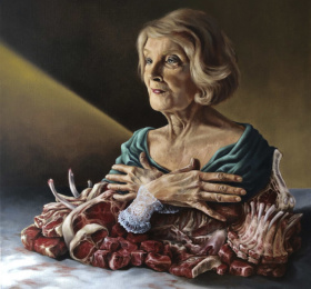 Image L’œuf et la poule - Jade Boissin Peinture