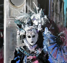 Image Rouge de Venise et vert cubain - Jean Perronnet Peinture