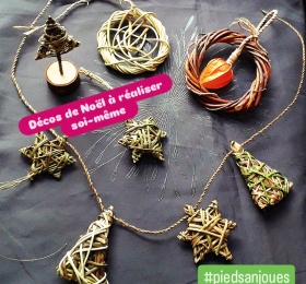 Image Atelier de vannerie buissonnière thème de Noël Atelier/Stage