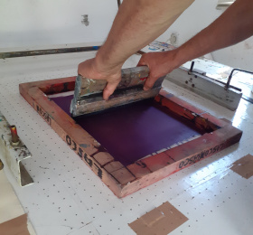 Atelier découverte de la sérigraphie