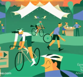 Image Nature is bike Animation