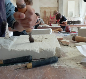 Image Atelier 1101 - Eclats de pierre  Atelier/Stage