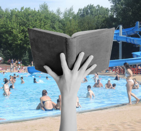 Point lecture à la baignade