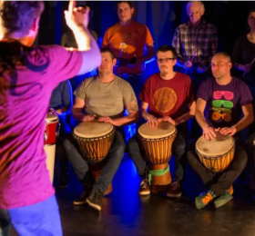 Image Atelier rythme signé dans le cadre des Traver'Cé Musicales