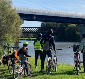 Sortie vélo avec la LPO