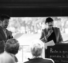 Image Spectacles au jardin - Rester à quai, prendre le large   Théâtre
